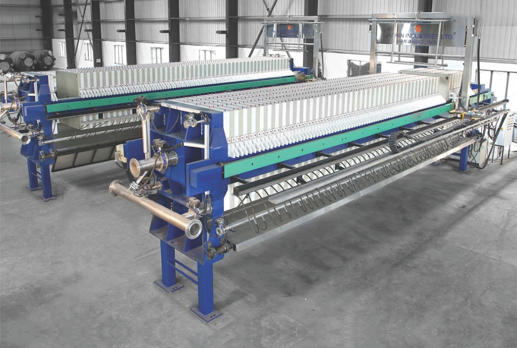 Double Filter Press Machine Unit