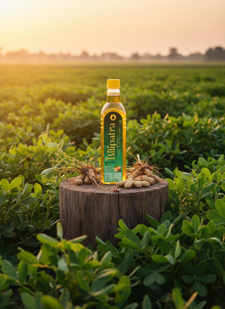 Bilipatra 1 Litre Pure Oil Bottle