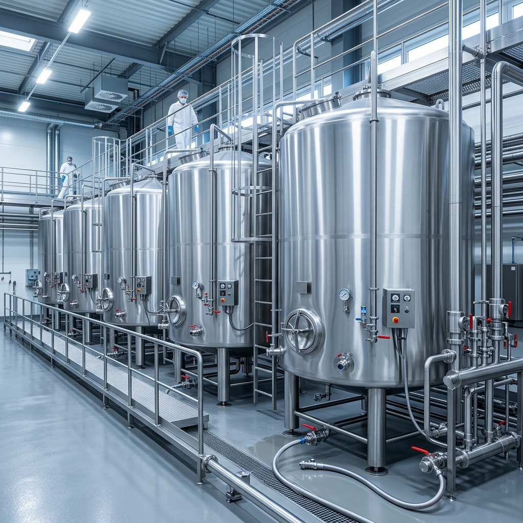 Hygienic Storage Tanks